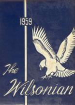 Wilson High School 1959 yearbook cover photo