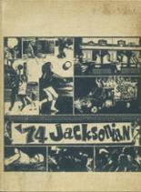 Jackson High School 1974 yearbook cover photo