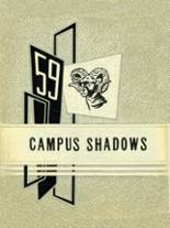 Rivesville High School 1959 yearbook cover photo
