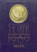 1989 Gorham-Fayette High School Yearbook from Fayette, Ohio cover image