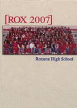 Roxana High School 2007 yearbook cover photo
