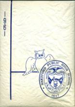 Hartford High School 1961 yearbook cover photo