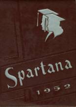 1952 Springfield High School Yearbook from Akron, Ohio cover image