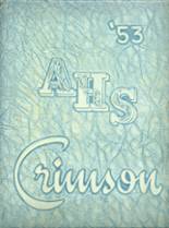 Attica High School 1953 yearbook cover photo