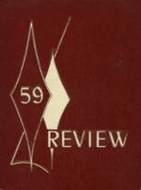 Coraopolis High School 1959 yearbook cover photo