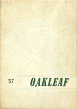 1957 Wood Memorial High School Yearbook from Oakland city, Indiana cover image