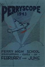 Perry Traditional Academy High School 1943 yearbook cover photo