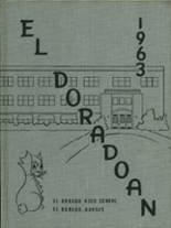 El Dorado High School 1963 yearbook cover photo