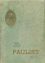 St. Paul's High School 1944 yearbook cover photo