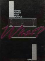 Three Rivers High School 1990 yearbook cover photo