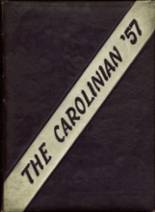 1957 Carolina High School Yearbook from Greenville, South Carolina cover image