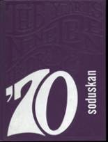1970 Sodus High School Yearbook from Sodus, New York cover image