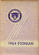 Elizabethtown High School 1964 yearbook cover photo