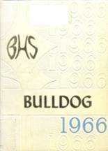 Batesville High School 1966 yearbook cover photo