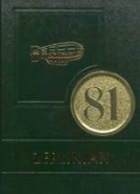 1981 Shenandoah High School Yearbook from Sarahsville, Ohio cover image