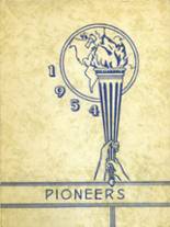 Bowling Green High School 1954 yearbook cover photo