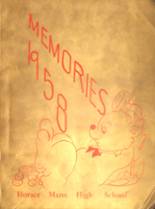 Horace Mann High School 1958 yearbook cover photo