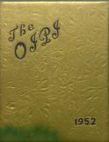Macon High School 1952 yearbook cover photo