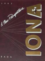 Iona Preparatory 1993 yearbook cover photo