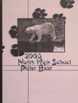 North High School 2003 yearbook cover photo