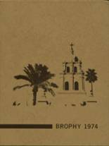 Brophy College Preparatory School 1974 yearbook cover photo
