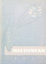 Milton High School 1956 yearbook cover photo