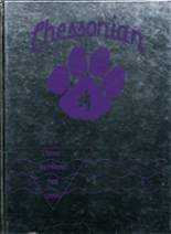 Chesapeake High School 1992 yearbook cover photo