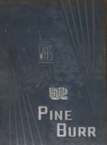 Weiser High School 1952 yearbook cover photo