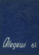Allegany High School 1961 yearbook cover photo