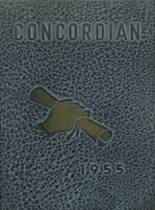 Concordia Preparatory 1955 yearbook cover photo