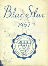 St. Mary's Academy 1957 yearbook cover photo