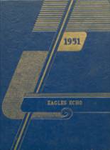 Community High School 1951 yearbook cover photo