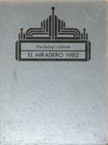 Bishop's School 1982 yearbook cover photo