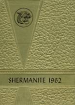 Sherman Central High School 1962 yearbook cover photo