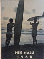 Kailua High School 1968 yearbook cover photo
