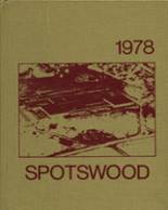 Spotswood High School 1978 yearbook cover photo