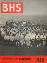 Bangor High School 1948 yearbook cover photo