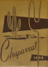 Cathedral High School 1958 yearbook cover photo