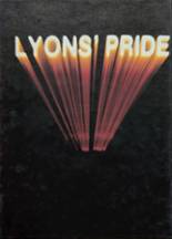 Lyons High School 1982 yearbook cover photo