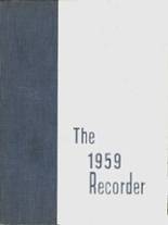 1959 Saratoga Springs High School Yearbook from Saratoga springs, New York cover image