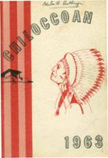 Chilocco High School 1963 yearbook cover photo