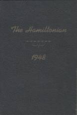 Hamilton High School 1948 yearbook cover photo