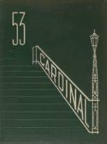 Westwood High School 1953 yearbook cover photo