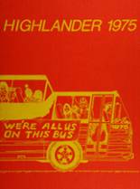 Highland Springs High School 1975 yearbook cover photo