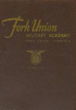 Fork Union Military Academy 1955 yearbook cover photo