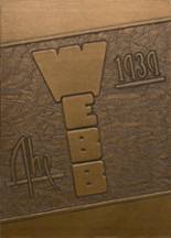 Brownstown High School 1939 yearbook cover photo