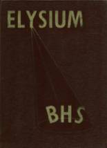 Blissfield High School 1968 yearbook cover photo