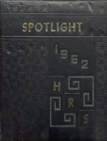 Hamlett-Robertson High School 1962 yearbook cover photo