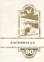 Jackson High School 1980 yearbook cover photo