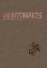 1923 Knightstown High School Yearbook from Knightstown, Indiana cover image